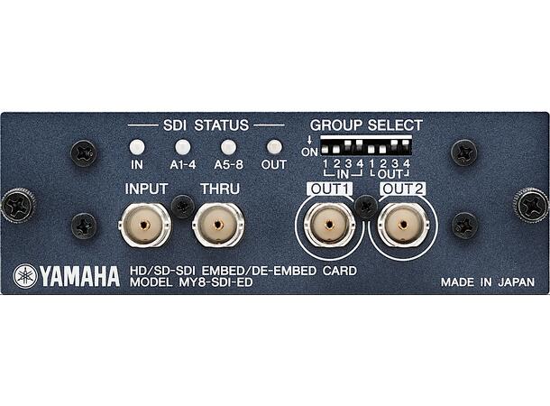 Yamaha MY8-SDI-ED Ekspansjon HD-/SD-SDI embed/de-embed card